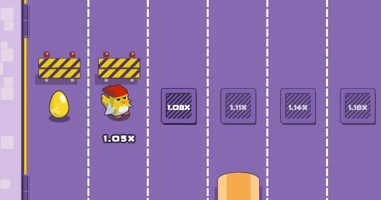 Chicken Cross casino spiel