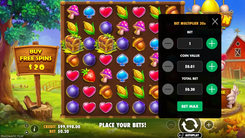 Chicken Drop Slot Demo