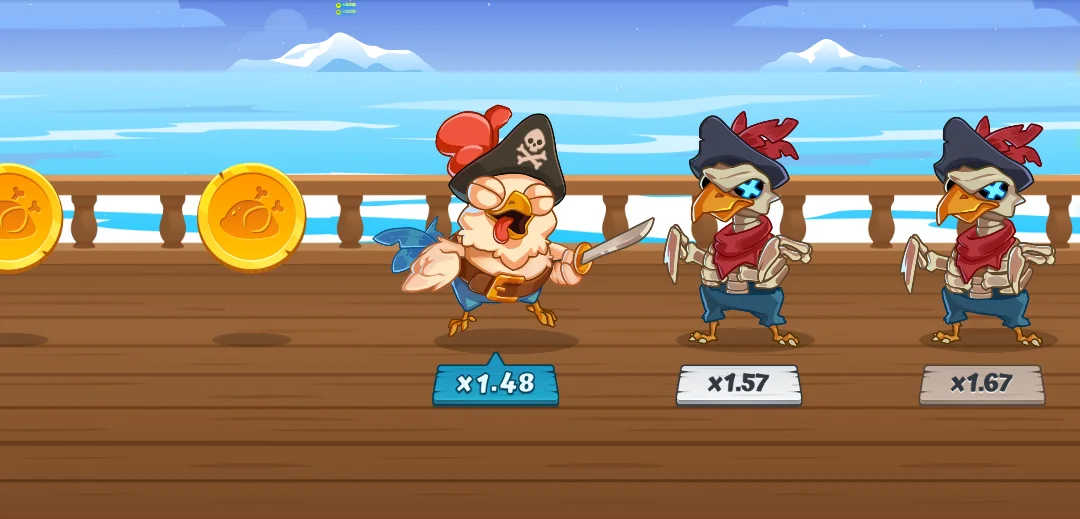 Chicken Pirate Spiel Demo