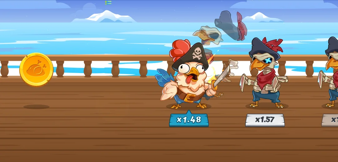 Chicken Pirate Spiel