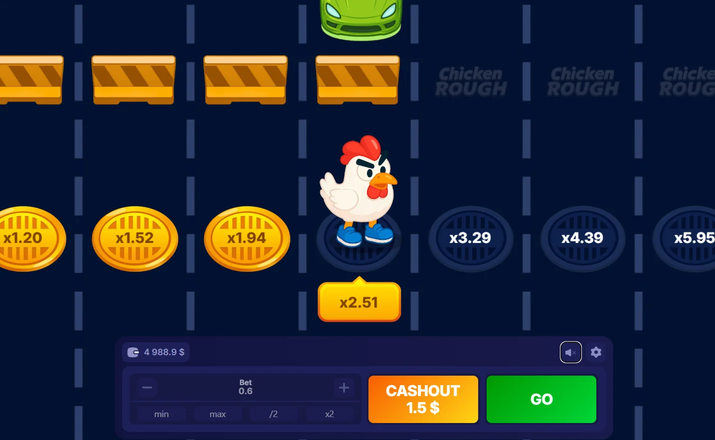Chicken Rough Spiel