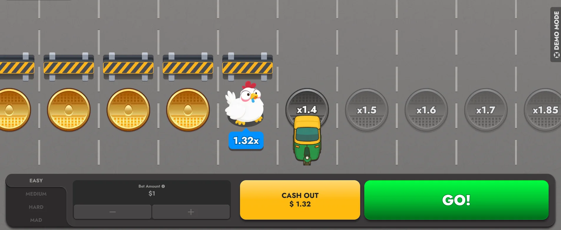 Chicken Route Demo
