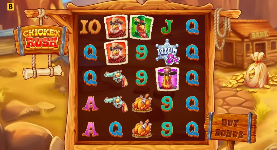 Chicken Rush Slot Demo