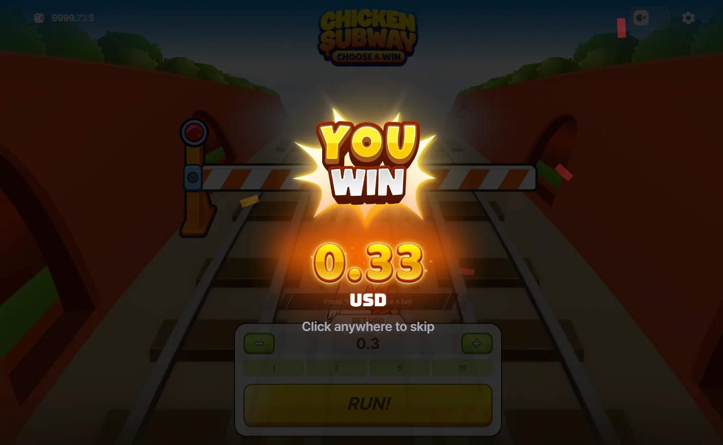 Chicken Subway Casino