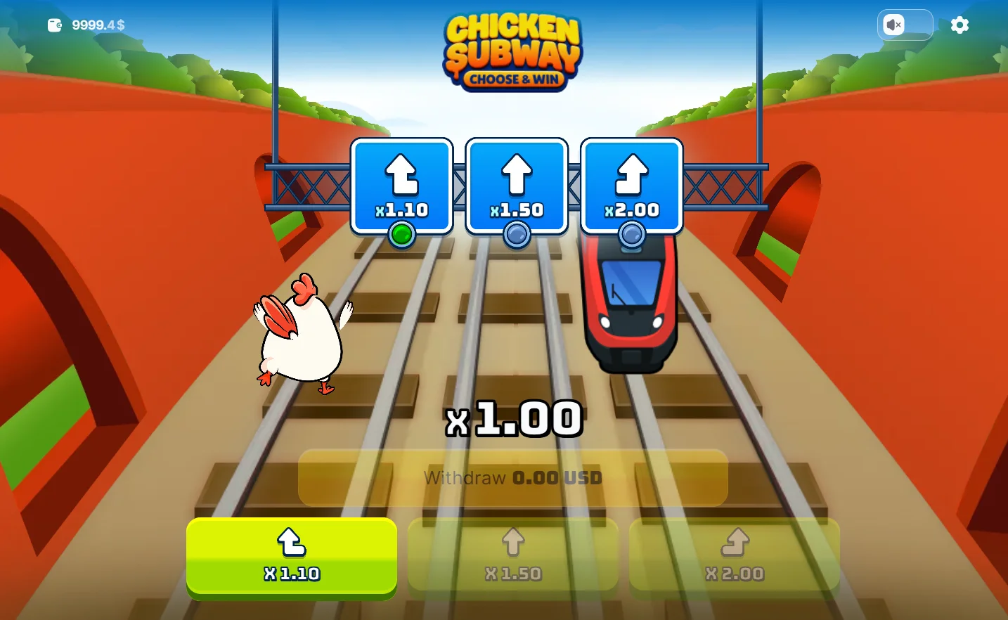 Chicken Subway Demo