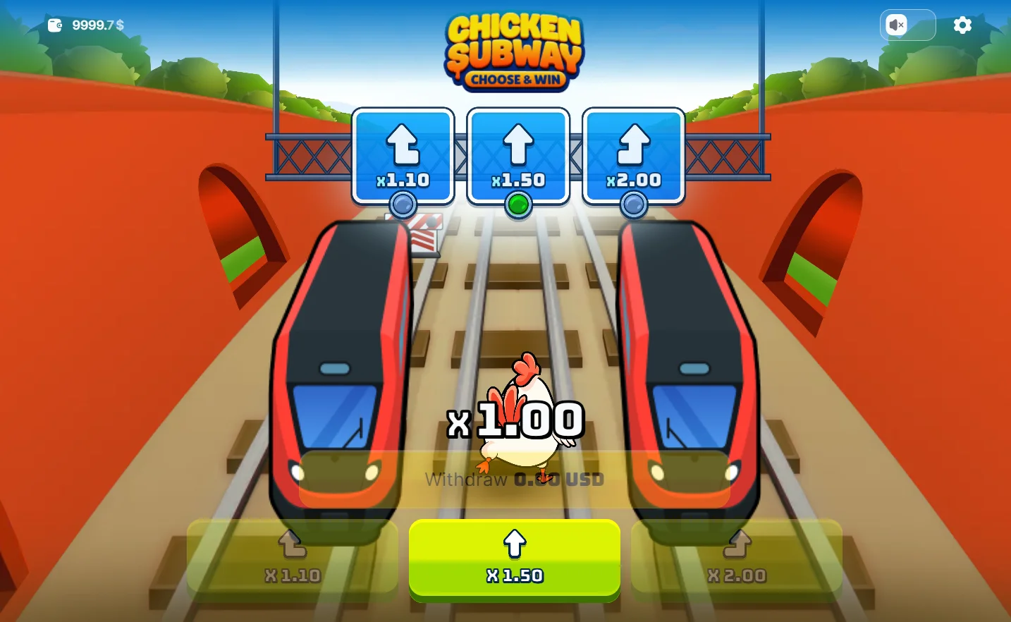 Chicken Subway Spiel