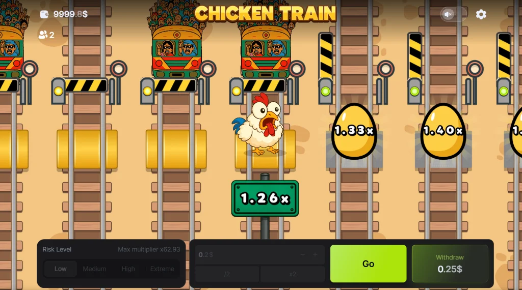 Chicken Train App
