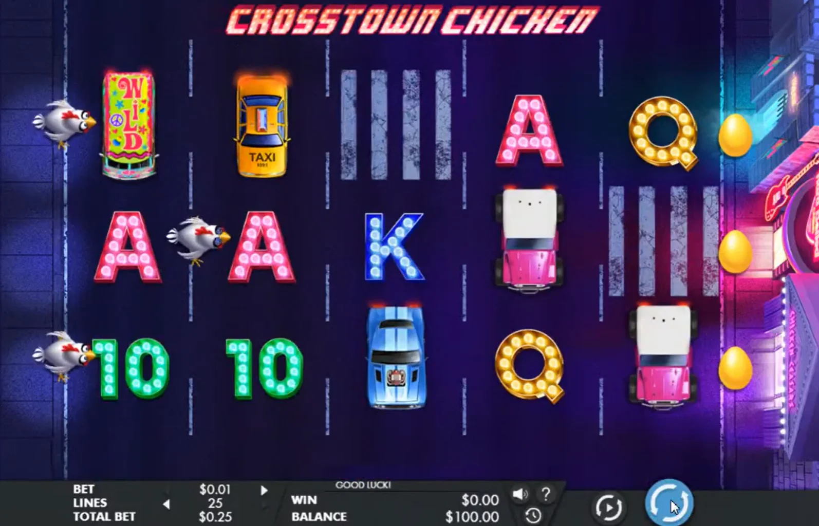 Crosstown Chicken Slot Casino